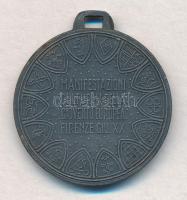 Olaszország ~1986. "Európai Ifjúsági Kulturális Rendezvények" fém emlékérem füllel. "...