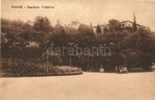 Fiume, Giardino Pubblico / public garden