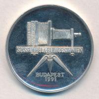 Győrfi Sándor (1951-) 1991. "Petzval József 1807-1891" Ag emlékérem (36,05g/0.835/43mm) T:...