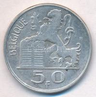 Belgium 1951. 50Fr Ag T:2,2- Belgium 1951. 50 Francs Ag C:XF,VF