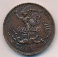 Franciaország 1820. "Dieu nous l'a donné" Br emlékérem Bordeaux hercegének a születés...