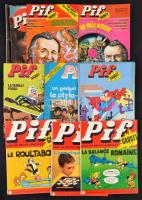 10 db francia nyelvű PIF újság, sok képregénnyel, jó állapotban