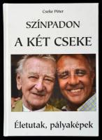 Cseke Péter: Színpadon a két Cseke. Életutak, pályaképek. Bp., 2006, DEPÉ Kft. Kiadói kartonált papírkötés. A szerző által dedikált!