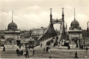 Budapest, Ferenc József híd, villamos