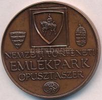 DN &quot;Nemzeti Történeti Emlékpark Ópusztaszer / Feszty-körkép A magyarok bejövetele&quot; Br emlékére tokban (42,5mm) T:1-