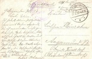 21 db RÉGI képeslap tábori postafeladással, vegyes minőség. Külföldi városok és litho művészlapok / ...