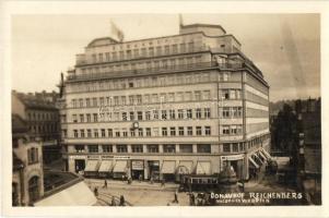 Reichenberg, crematory, town hall, Donauhof  - 3 pre-1945 postcards