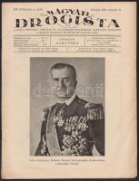 1938 Magyar Drogista Közlöny, főszerkesztő: Gara Géza. XIV. évfolyam 21. szám