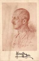 1916 József főherceg, vezérezredes saját kézzel írott képeslapja Bogisich Mihály püspöknek