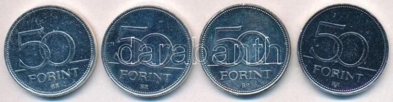 DN 50Ft ezüstözött Cu-Ni (4xklf) "Nagy Magyarok / Batthyány Lajos, IV. Béla, Károly Róbert, Sem...