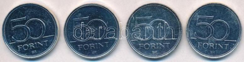 DN 50Ft ezüstözött Cu-Ni (4xklf) "Nagy Magyarok / Árpád fejedelem, Kodály Zoltán, Bethlen Gábor...