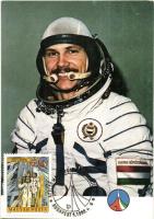 5 db MODERN űrhajózás motívumlap, magyar, szovjet, amerikai űrhajósok / 5 MODERN motive postcards as...