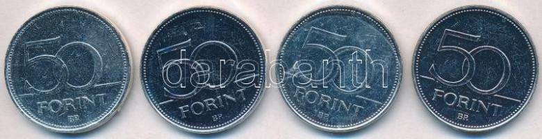 DN 50Ft ezüstözött Cu-Ni (4xklf) "Nagy Magyarok / Deák Ferenc, Zrínyi Ilona, Liszt Ferenc, Széc...