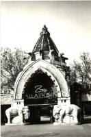 7 db MODERN magyar városképeslap a Budapesti vidámparkból / 7 modern Hungarian town-view postcards f...