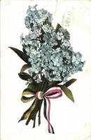 Viribus Unitis. Flowers with German and Hungarian ribbons (b)