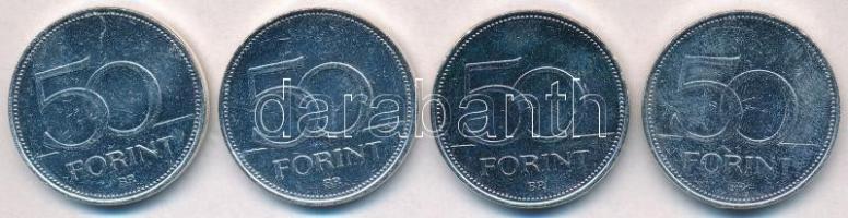 DN 50Ft ezüstözött Cu-Ni (4xklf) "Nagy Magyarok / Mátyás király, II. Rákóczi Ferenc, Szent Lász...