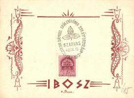 4 db RÉGI Bozó irredenta üdvözlőlap / 4 pre-1945 Bozó signed Hungarian irredenta greeting art postca...