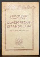 1925 A Magyar Vasúti és Hajózási klub olaszországi kirándulása