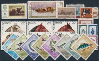 1961-1970 Animals 3 sets + 5 stamps, 1961-1970 Állat motívum 3 db sor + 5 db önálló érték