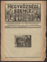 1942 Hegyközségi Szemle, borászati havilap, kissé viseltes állapotban