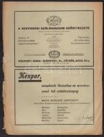 1942 Hegyközségi Szemle, borászati havilap, kissé viseltes állapotban