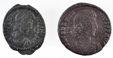 Római Birodalom / Konstantinápoly / II. Constantius 348-351. AE3 (5,07g) + Siscia / II. Constantius 351-355. AE18 (2,11g) T:2-  Roman Empire / Constantinople / Constantius II 348-351. AE3 D N CONSTAN-TIVS P F AVG / FEL TEMP RE-PARATIO - Gamma - CONSA* (5,07g) + Siscia / Constantius II 351-355. AE18 D N CONSTAN-TIVS P F AVG / FEL TEMP REPARATIO - BSIS (2,11g) C:VF RIC VIII 79; 350.