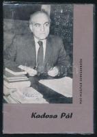 Neves zeneszerzők aláírása az őket bemutató füzetekben (Kadosa Pál, Mihály András)