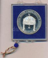 Kelemen Kristóf (1922-) 1987. "MÉE / Erzsébet királyné születésének emlékére" Ag emlékérem...