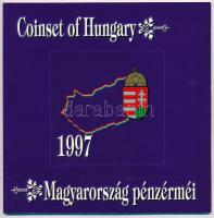 1997. 50f-200Ft (10xklf) forgalmi sor, benne 200Ft Ag &quot;Deák&quot;, karton díszcsomagolásban T:BU  Adamo FO30.1