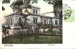 Drávafok, Bittó kastély. Corvina Műintézet kiadása. TCV card (EK)