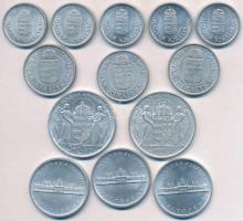 1941-1944. 1P Al (5x) + 1941-1943. 2P Al (3x) + 1943. 5P Al "Horthy Miklós születésének 75. évf...