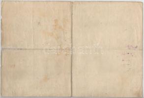 Budapest 1926. "Magyar Általános Kőszénbánya Részvénytársulat" Tíz részvénye egyenként 200...