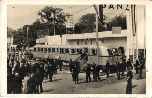 1936 Budapest, BNV Nemzetközi Vásár, Ganz motorvonat (EK)