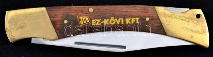 Bicska fa berakásos nyéllel, h: 24 cm