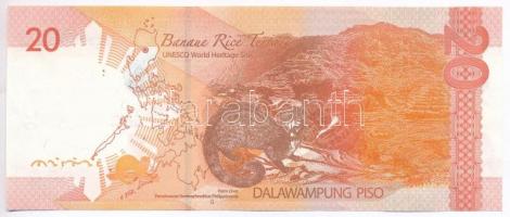 Fülöp-szigetek 2014. 20P T:I,I-
Philippines 2014. 20 Piso C:UNC,AU