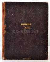 cca 1872 Beethoven Album, 30 ausgewählte Lieder für eine Singstimme mit Begleitung des Pianoforte, k...