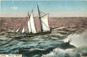 Siófok, Háborgó Balaton, vitorlás (fl)