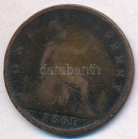 Nagy-Britannia 1861. 1p Br "Viktória" T:2-,3 ü.
Great Britain 1861. 1 Penny Br "Vict...