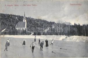 Tátralomnic, Tatranska Lomnica; Téli sport a Magas Tátrában / winter sport