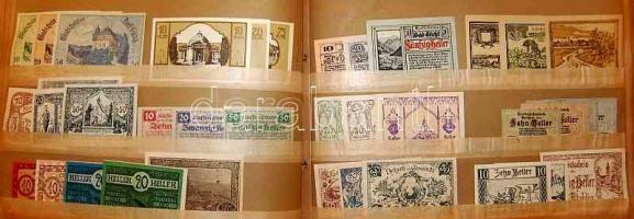 Ausztria 1920-as évek 1422db szükségpénz, mind különféle! T:igen kevés kivétellel I !