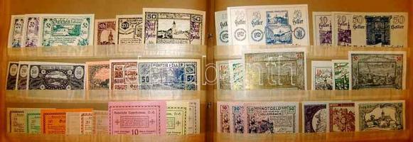 Ausztria 1920-as évek 1422db szükségpénz, mind különféle! T:igen kevés kivétellel I !