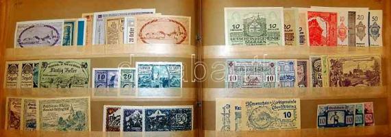 Ausztria 1920-as évek 1422db szükségpénz, mind különféle! T:igen kevés kivétellel I !