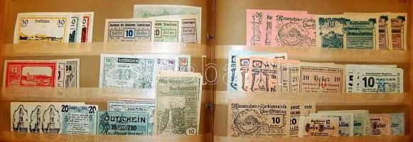 Ausztria 1920-as évek 1422db szükségpénz, mind különféle! T:igen kevés kivétellel I !