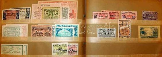 Ausztria 1920-as évek 1422db szükségpénz, mind különféle! T:igen kevés kivétellel I !