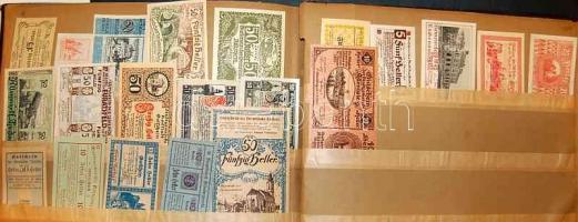 Ausztria 1920-as évek 1422db szükségpénz, mind különféle! T:igen kevés kivétellel I !