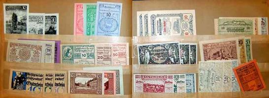 Ausztria 1920-as évek 1422db szükségpénz, mind különféle! T:igen kevés kivétellel I !