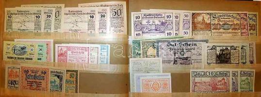 Ausztria 1920-as évek 1422db szükségpénz, mind különféle! T:igen kevés kivétellel I !