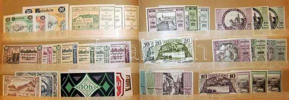 Ausztria 1920-as évek 1422db szükségpénz, mind különféle! T:igen kevés kivétellel I !