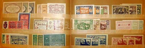 Ausztria 1920-as évek 1422db szükségpénz, mind különféle! T:igen kevés kivétellel I !