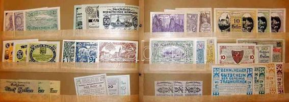 Ausztria 1920-as évek 1422db szükségpénz, mind különféle! T:igen kevés kivétellel I !